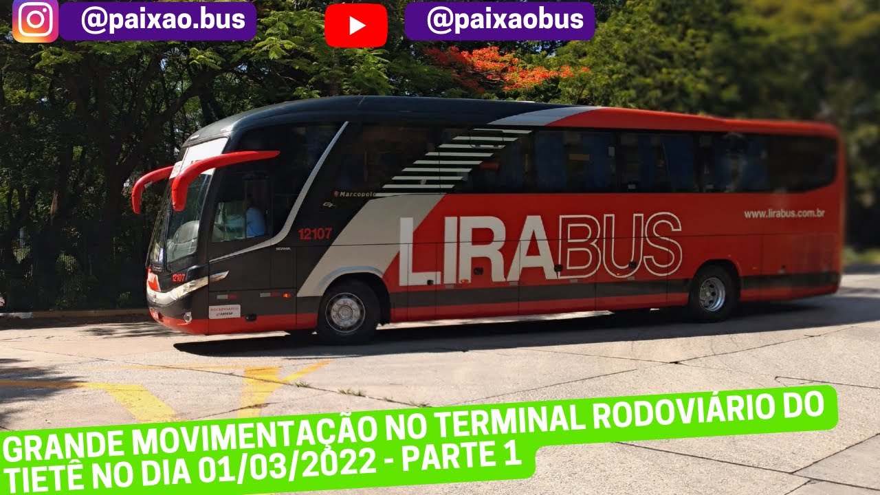 Grande movimentação no Terminal Rodoviário do Tietê no dia 01/03/2022