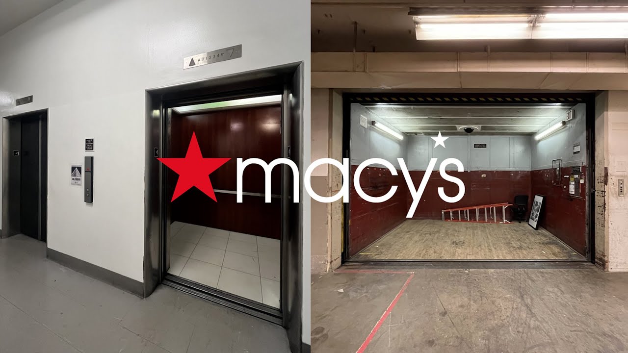 A Final Ride On The Montgomery Elevators and Escalators at Macy's DOCO In Sacramento, CA