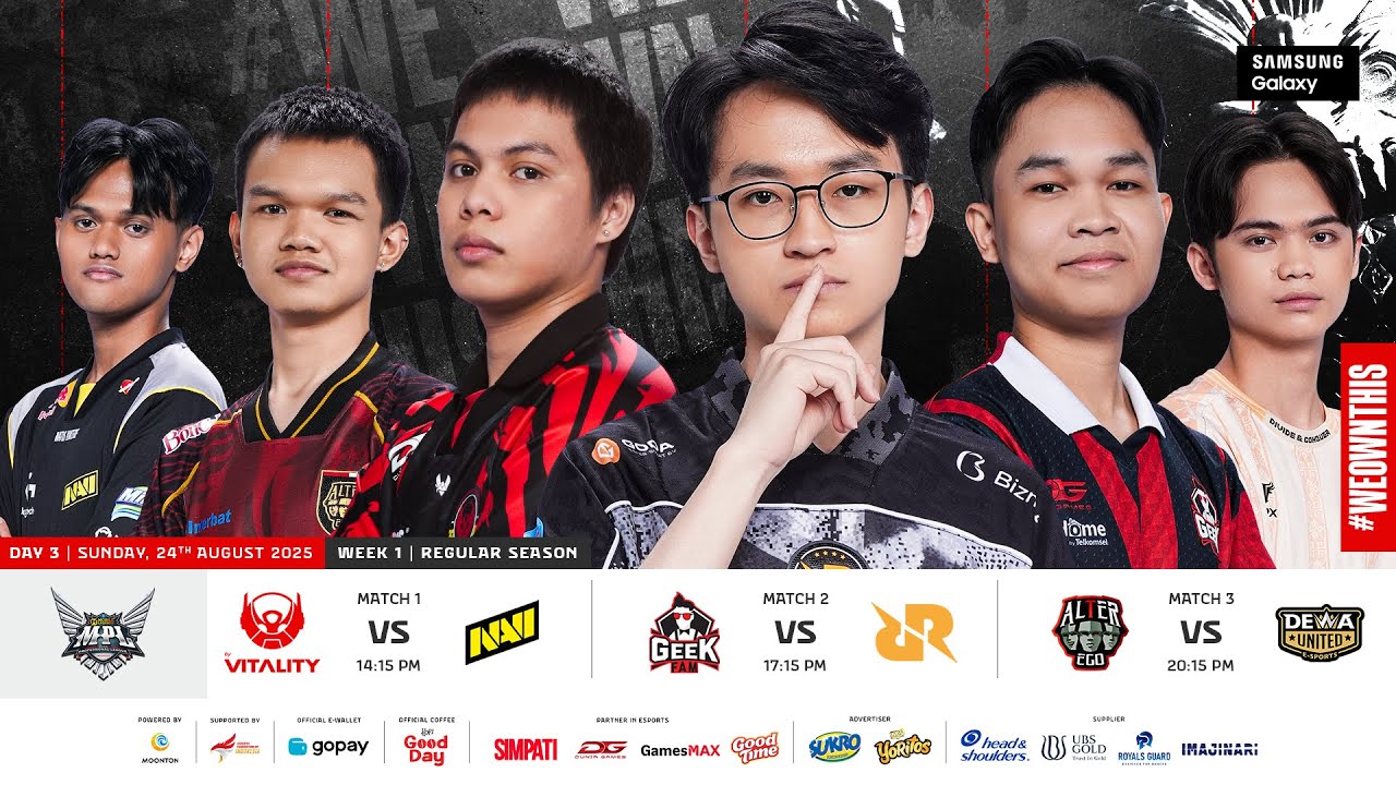 🔴 LIVE | MPL ID S16 | RS Day 3 Week 1 | English