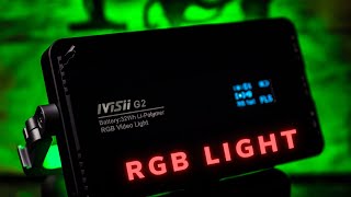 Ivisii Pocket Rgb Video Light G2 Review Portable Power?
