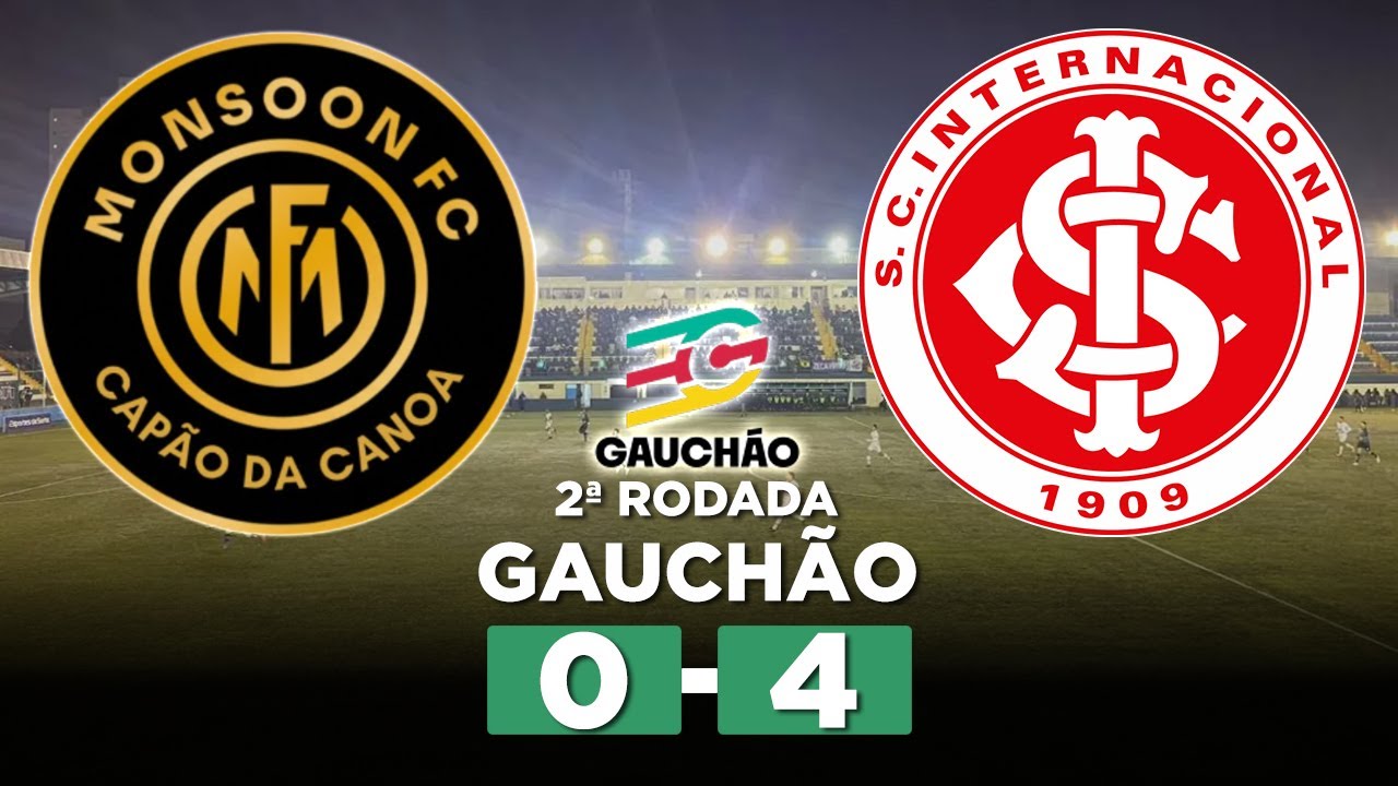 BORRÉ FAZ DOIS E INTER GOLEIA O MONSOON PELO GAUCHÃO! MONSOON 0 x 4 INTERNACIONAL