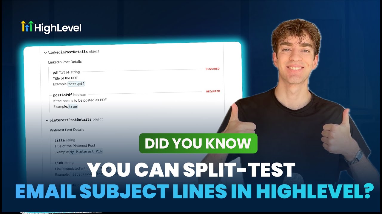 Did You Know You Can Split Test Email Subject Lines in HighLevel?