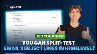 Did You Know You Can Split Test Email Subject Lines in HighLevel