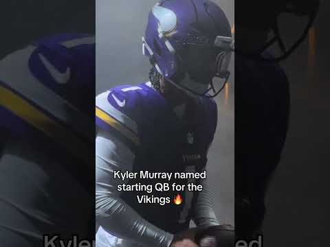 The Vikings have named Kyler Murray their starting QB (via k1/IG)
