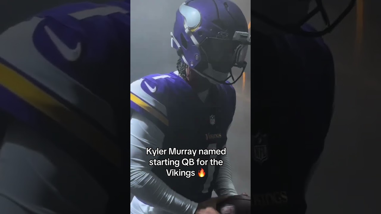 The Vikings have named Kyler Murray their starting QB (via k1/IG)