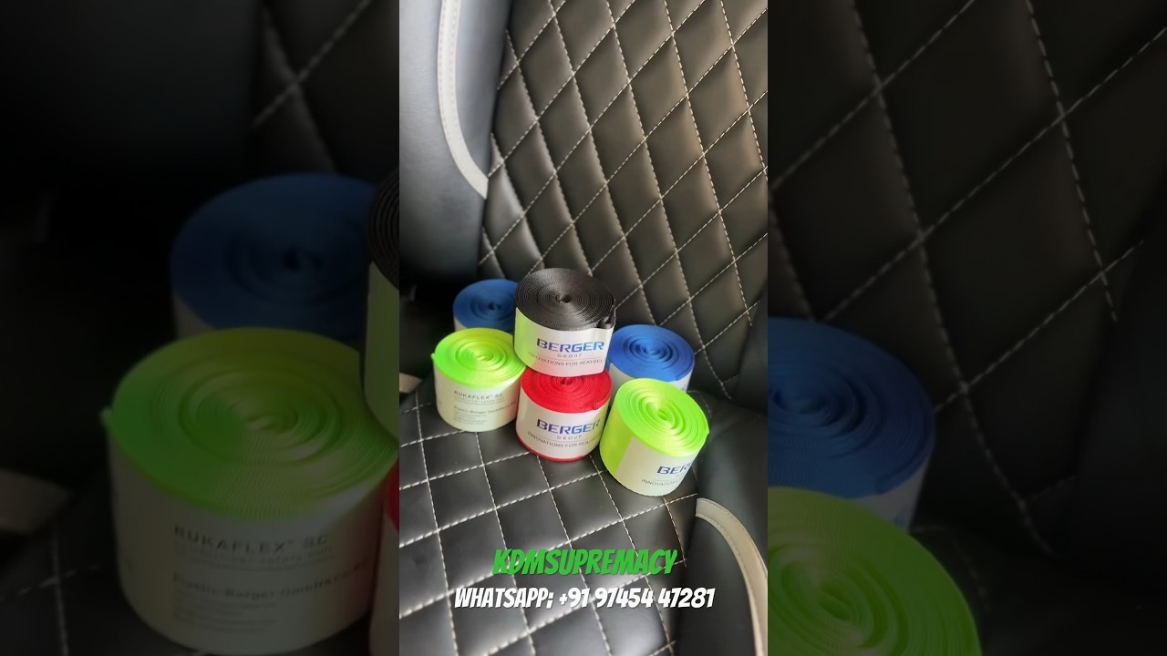 COLOURED SEAT BELTS AVAILABLE✅