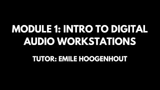Sim Sima Module 1: An Intro to Live