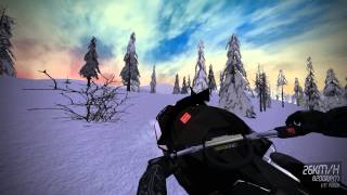 SledSimulator Day 1 - Boondocking And Sidehill
