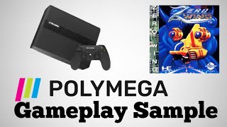 Polymega PC Engine CD Zero Wing Gameplay