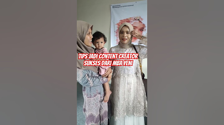 TIPS JADI CONTEN CREATOR PEMULA DARI MBA YENI #yeniwa #yeni
