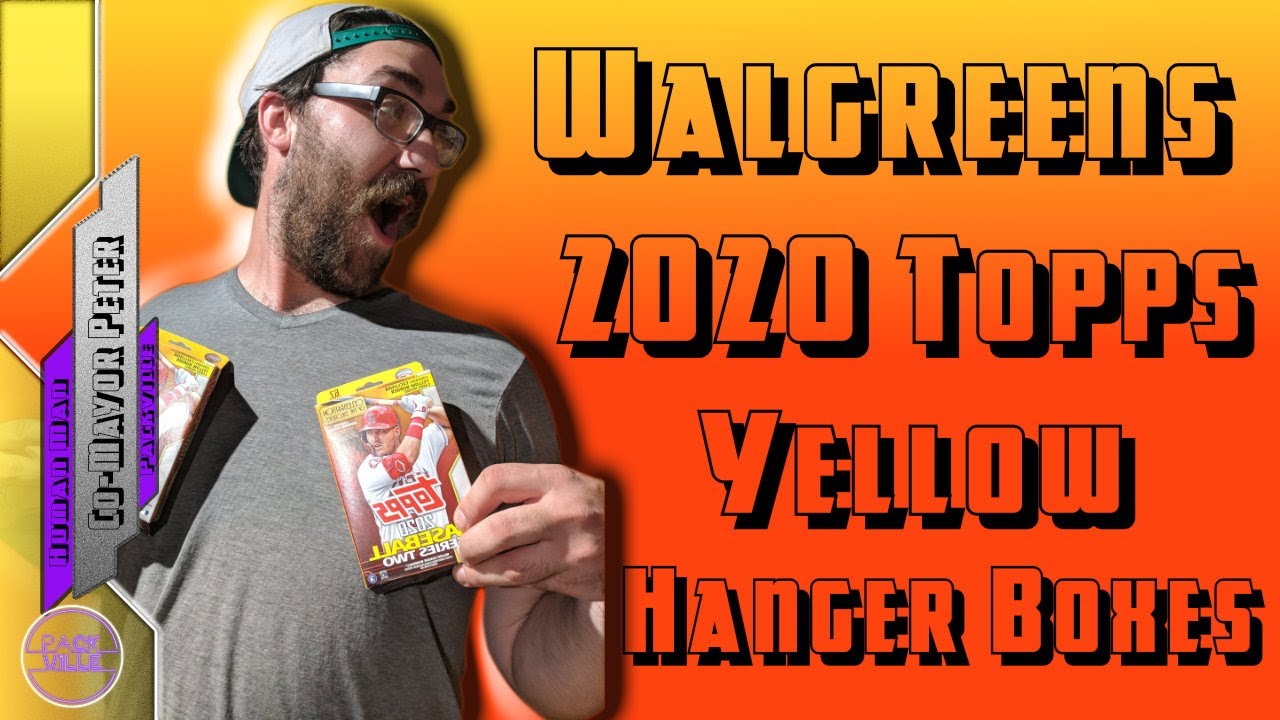 Topps Series 2 Walgreens Retail Baseball Cards Hanger Box Exclusive 