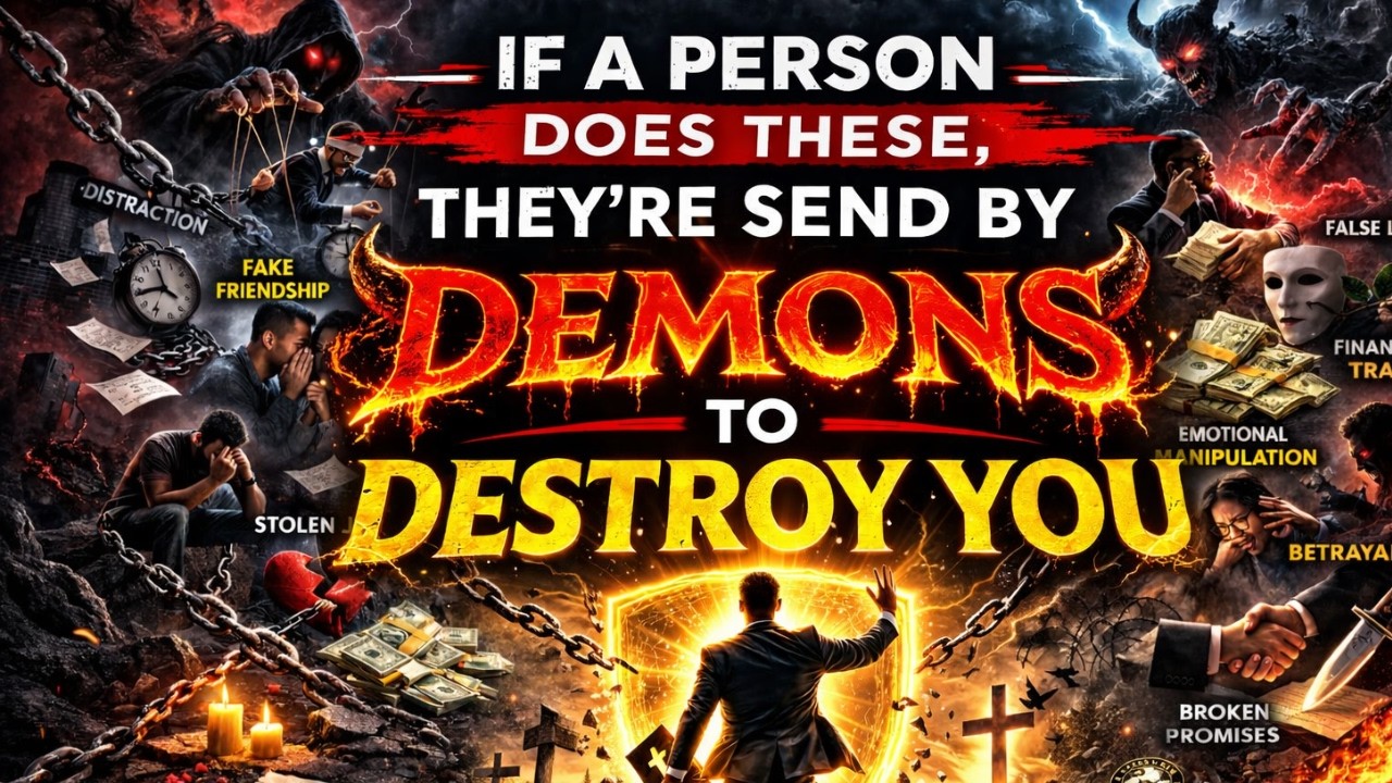 5 Types of People Demons Send Into Your Life (TO DESTROY YOU)-BY DR.MYLES MUNROE