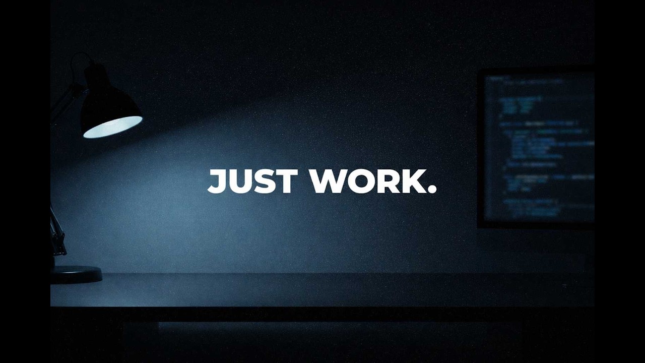 No Motivation  Just Work | 3 Hour Deep Focus