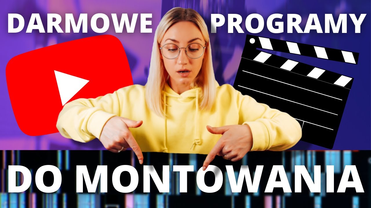 DARMOWE programy do EDYTOWANIA filmów na YouTube 📷 YouTube