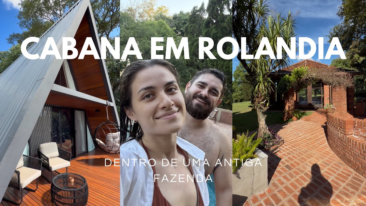 FICAMOS EM UMA CABANA CHIQUE PERTO DE LONDRINA | Cabana das Figueiras 