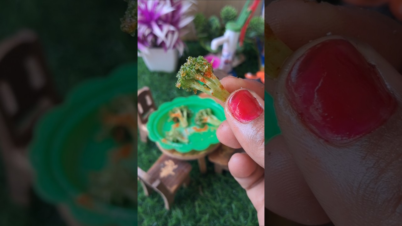 Miniature broccoli fry 