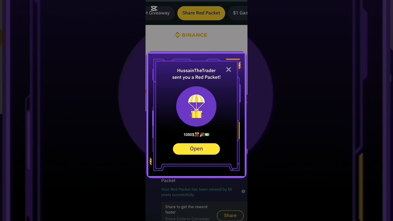 🎁 "FREE Crypto Giveaway 🚀 | Binance Red Packet Code 💵"