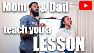 How your Mom & Dad teach you a lesson #comedy #funny #theclassiiics #mom #dad #parenting #kids