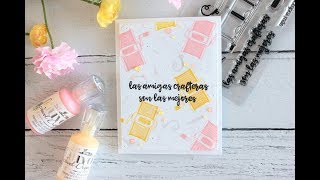 One  Layer Card for CRAFTY FRIENDS