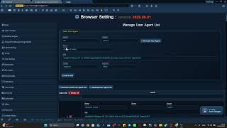 19 User Agent Manager: Create Browser Identities