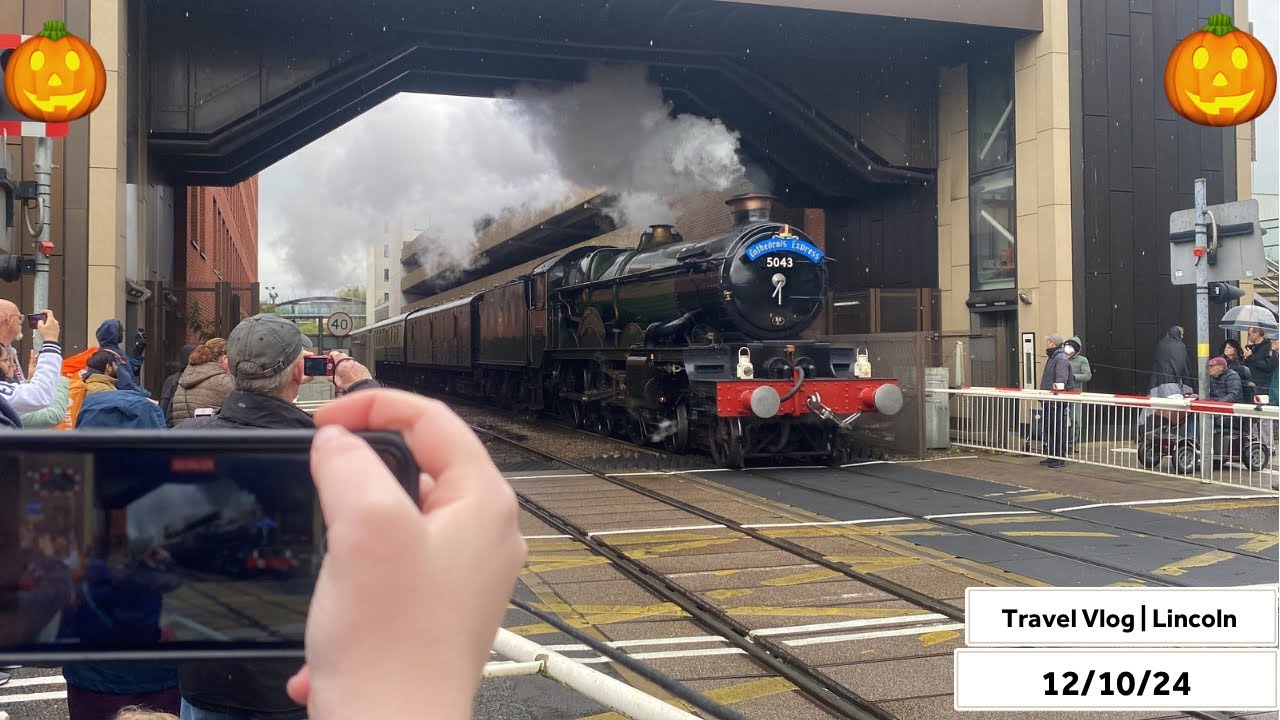 🎃Halloween With Lc Trains Day 3: Travel Vlog | Lincoln (12/10/24) ft ...