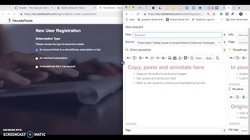 How to Use Notecards in NoodleTools
