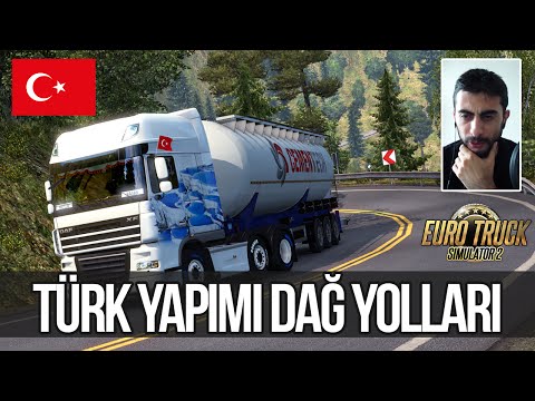 Euro Truck Simulator 2 Türk Yapımı Zorlu Rampalı Dağ Yolları - DPMap v0.4