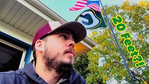 Step by step 20ft flagpole install: Toolbox Tales EP 9