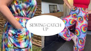 Seeing Bright colours | Sunday Sewing catch up