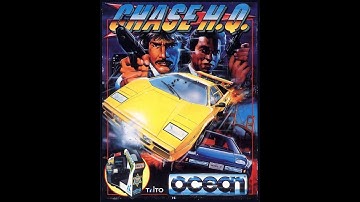 Chase HQ (1989) - Commodore 64 Cassette C64 (Full Loading & Gameplay)