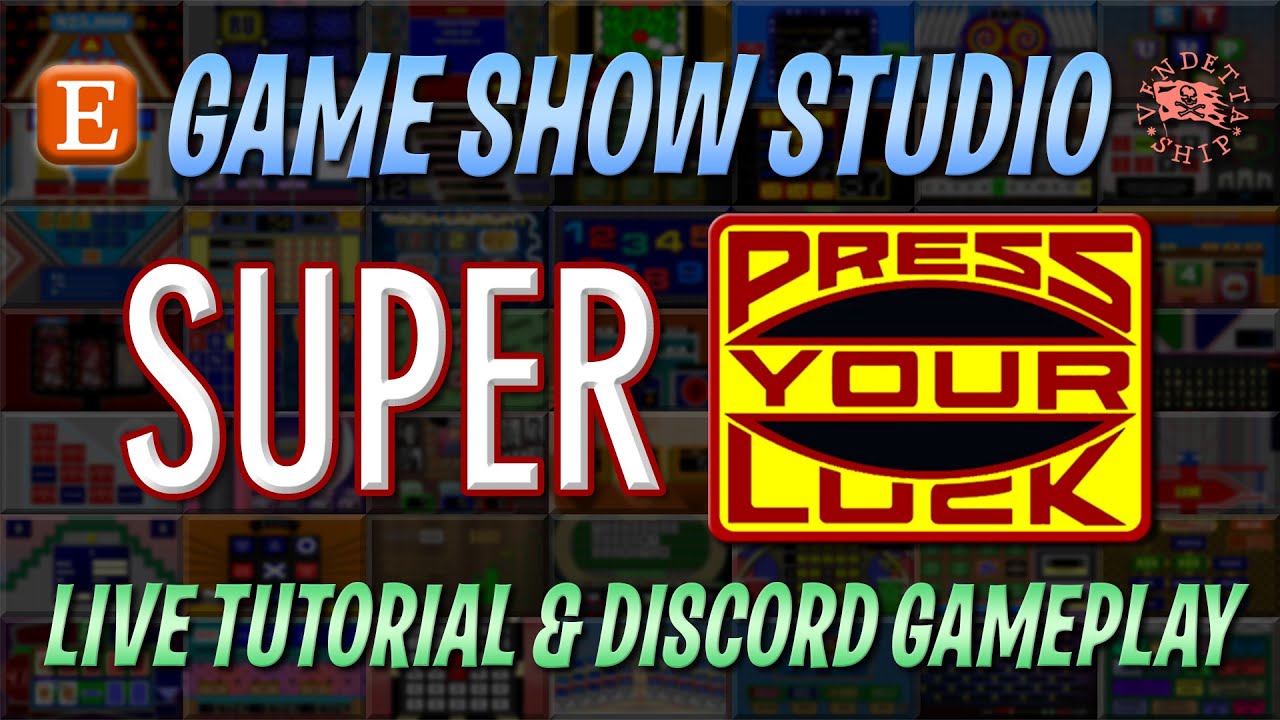 Game Show Studio | Etsy Software Tutorial | SUPER Press Your Luck ...
