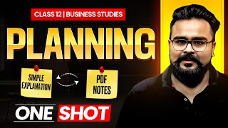 Planning class 12 Business studies ONE SHOT chapter 4 | GAURAV JAIN
