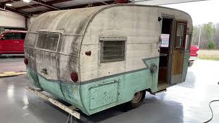 Shasta Vintage Camper Project  Before Video