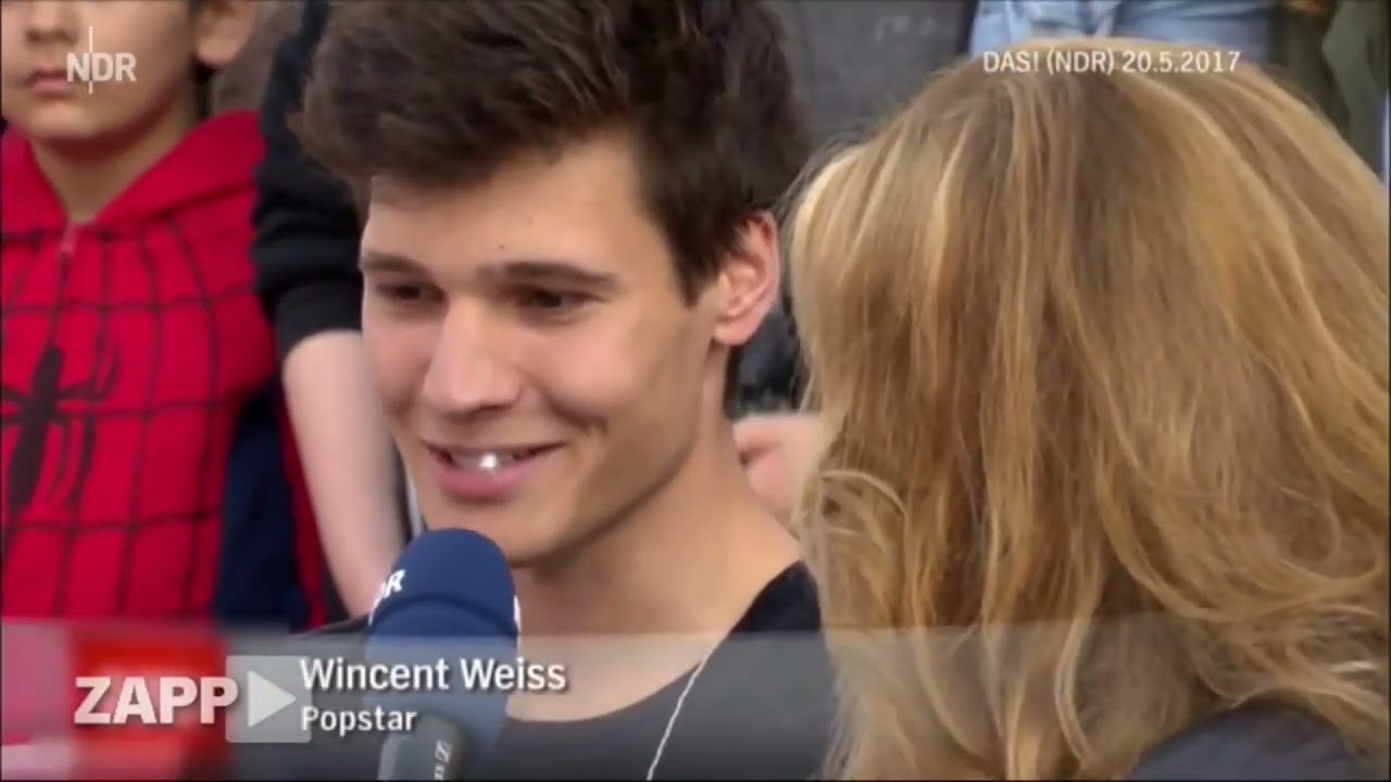 Wincent Weiss in der NDR Talk-Show am 06.02.2026 und bei ZAPP 2017