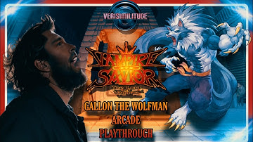 CAPCOM ARCADE STADIUM 2 PS5 EDITION; VAMPIRE SAVIOUR LORD OF THE VAMPIRE, GALLON ARCADE PLAY THROUGH