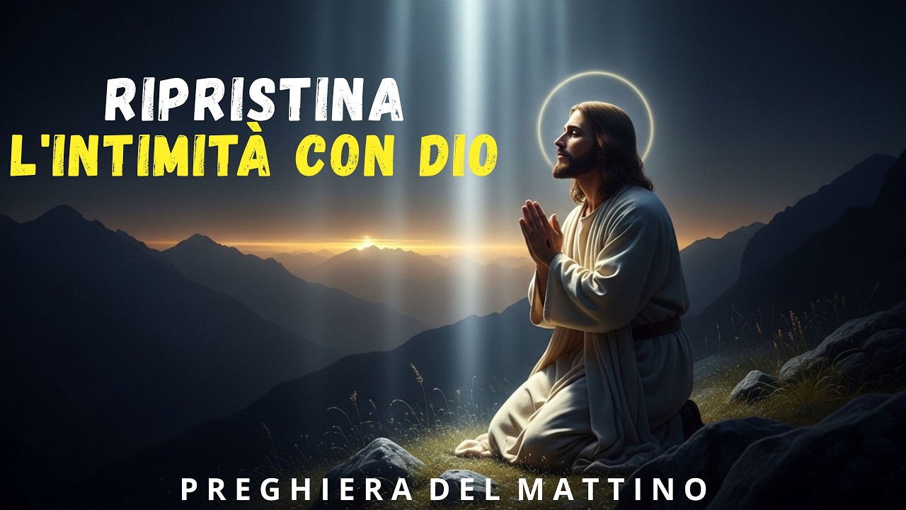 Ripristina l'Intimità con Dio che Ti È Mancata | Preghiera del Primo Mattino