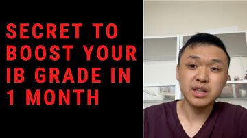 The Secret to dramatically boosting your IB grades in 1 month (The IB Student Show)