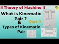 #7 ll What is Kinematic pair ll Types of kinematic pair ll TOM ll TOWARD ENGINEERING ll