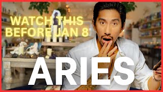 ARIES 😳 YOU ARE IGNORING THIS PERSON...THIS HAPPENS JANUARY 8