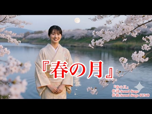 春の月