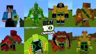DCL BEN10 OMNIVERSE v1 Addon/Mod in Minecraft PE 1.19 screenshot 4