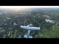 Rundflug über Wurzen, Grimma, Colditz nach Rochlitz in Sachsen. MFS 2020 Ultra Settings 1080p