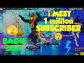I MEET 1 MILLLON SUBSCRIBER 😲 IN WORLDS CHAT ME BAGHI BHAI SHOCKED 😳#trending 