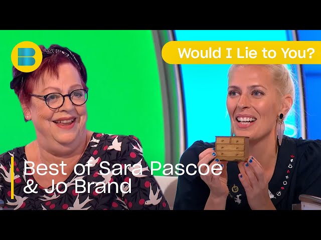 Best of Sara Pascoe and Jo Brand | Would I Lie to You? | Banijay Comedy class=