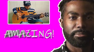 Alip_Ba_Ta - Ismail Marzuki - Selamat Lebaran (COVER gitar) Indonesia Reaction