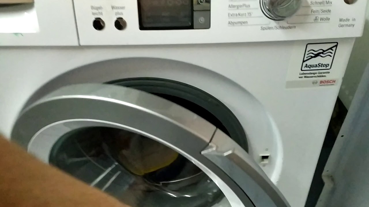 🇩🇪 [Bosch Logixx 8] Vario Perfect - чисто немецкая стиралка