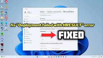 (FIXED) "Deployment failed with HRESULT" error in Windows