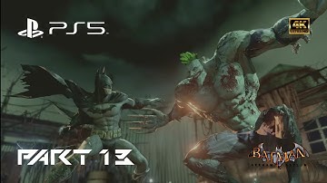 Joker Final Showdon Batman Vs Joker Batman Arkham Asylum Remastered - Part 13 Ending PS5 4K 60fps