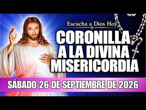 Chaplet of Divine Mercy for today 🩸 Saturday, September 26, 2026 ✝️ Do not look away