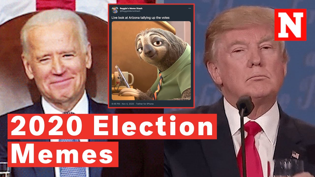 Aggressiv Stat analogi Election 2020 Memes: Best Reactions, Jokes On Social Media Amid Trump, Biden  Race - YouTube